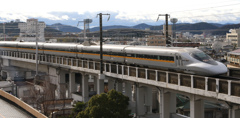 岡山旭川西側