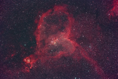 ハート星雲 IC1805