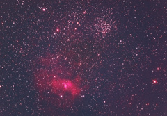 M52とNGC7635