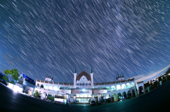 蒜山高原センターの夜