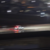 夜の県道