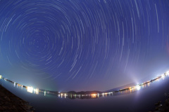 東郷湖の夜