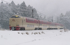 雪のサンライズ出雲