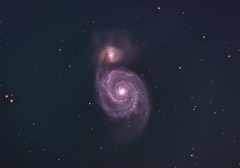 M51 子持ち銀河