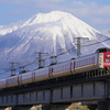 大山と特急やくも (通常色)