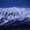雪の大山南壁