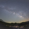 大山ペンション村の夜