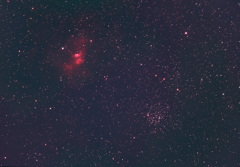バブル星雲とM52