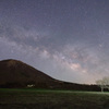 大山まきばと夏の天の川