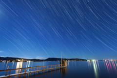 東郷湖の夜