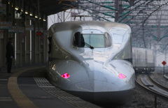 夕暮れの西明石駅