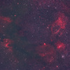 クワガタ星雲 バブル星雲 洞窟星雲付近