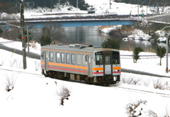 2016.1.21雪の伯備線