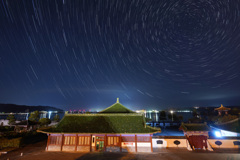 燕趙園の夜