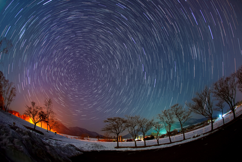 蒜山高原の夜