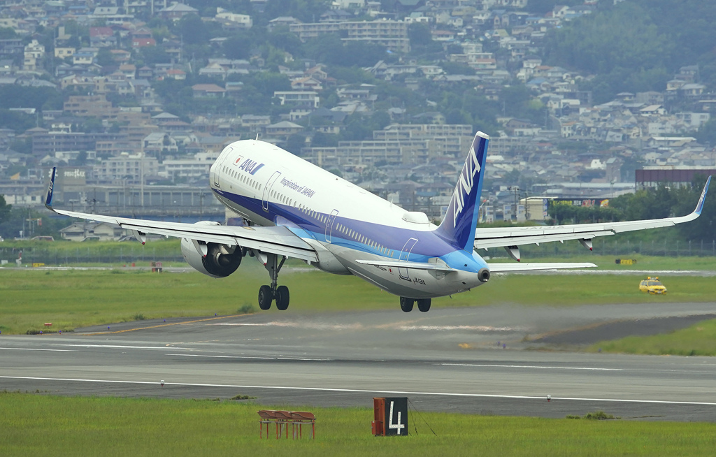 エアバスA321NEO出発