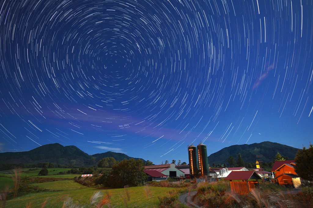 蒜山高原の夜