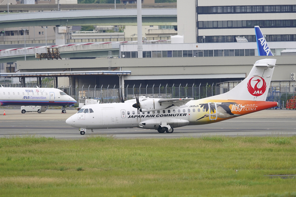 ATR-42コウノトリ出発