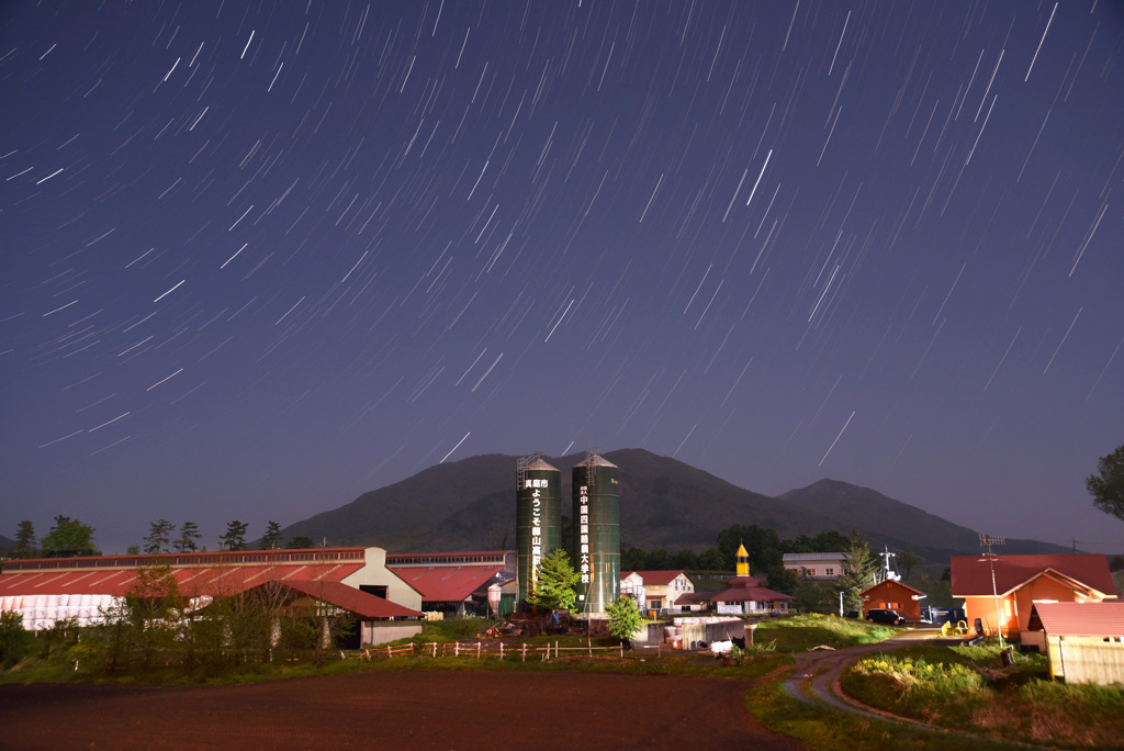 蒜山高原の夜