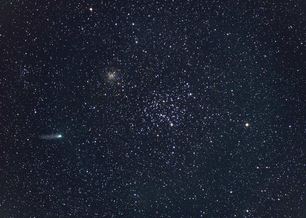 M35とチュリュモフ・ゲラシメンコ彗星