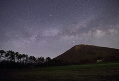 大山まきばと夏の大三角