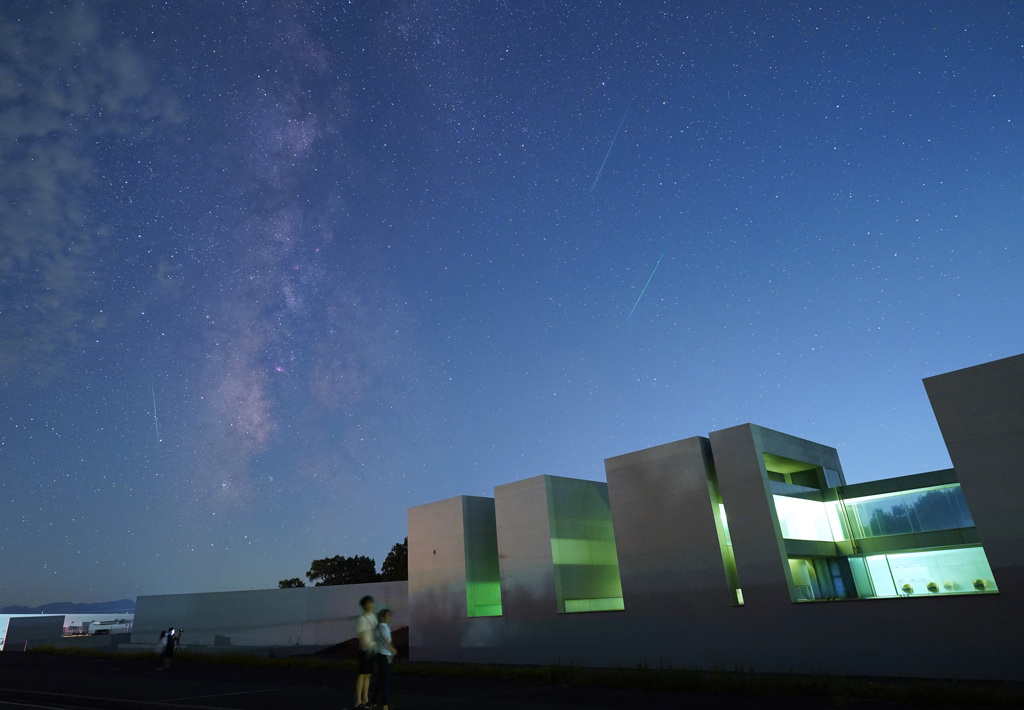 ペルセウス座流星群の夜