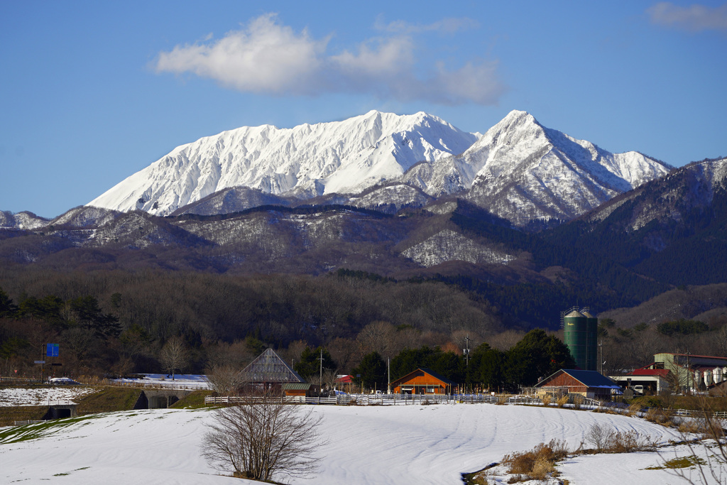 大山と蒜山高原