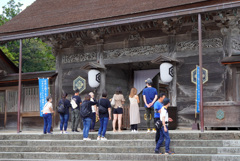 出雲大社参拝所 八足門