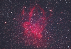 クワガタ星雲 Sh2-157