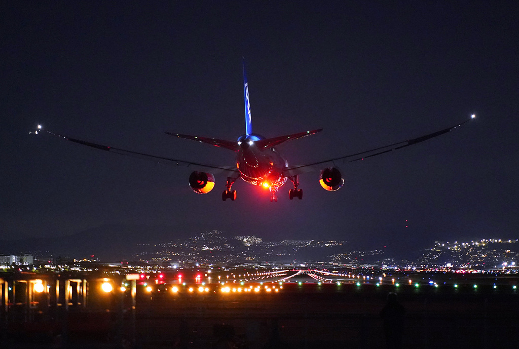 Night Arrival B787