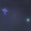 M45とウィルタネン彗星