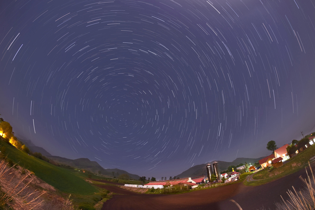 蒜山高原の夜