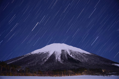 大山冬景色