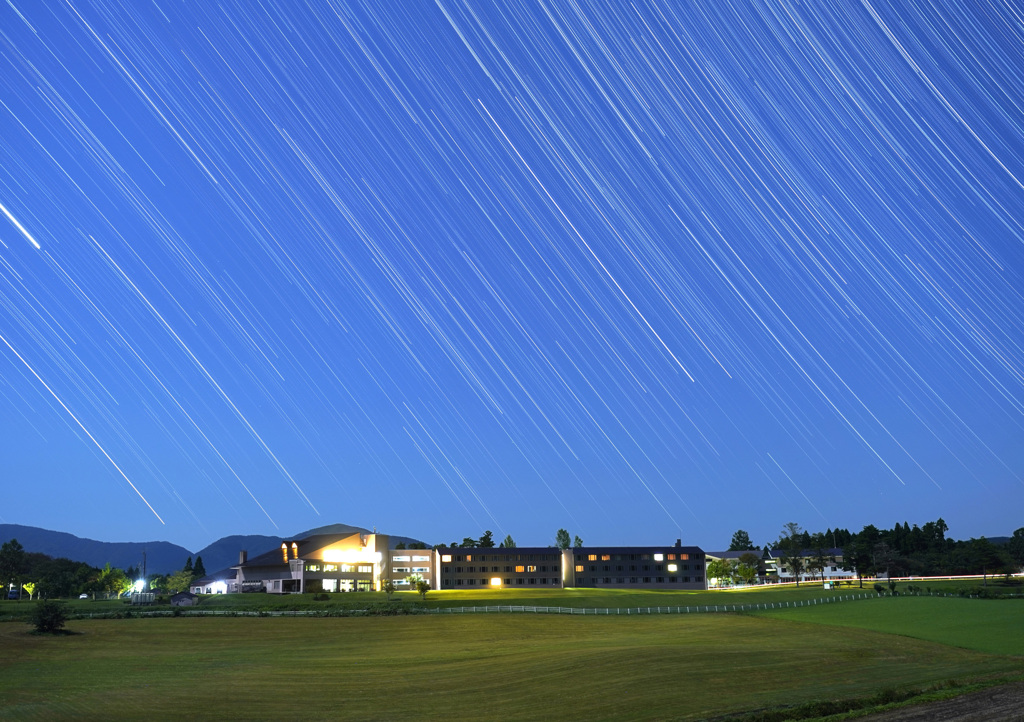 休暇村蒜山高原の夜