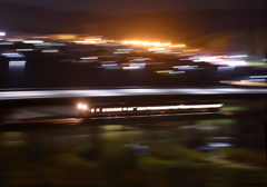 夜の山陰本線 (D4S)