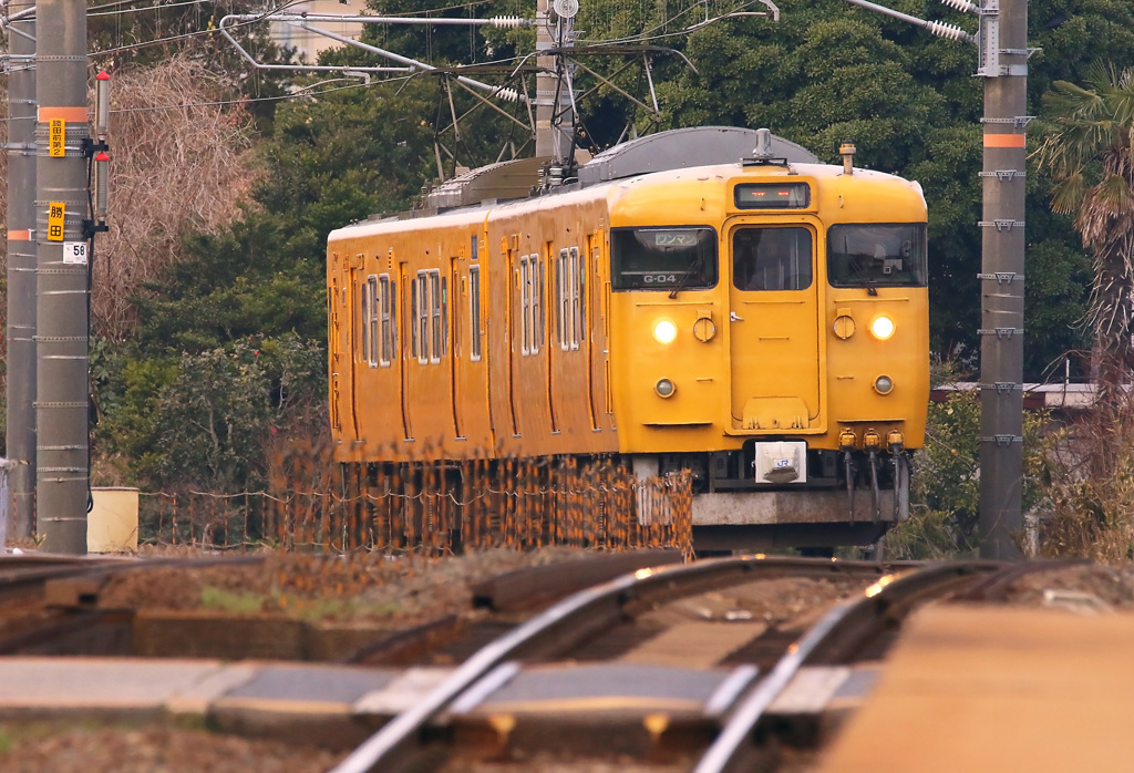 うねる線路