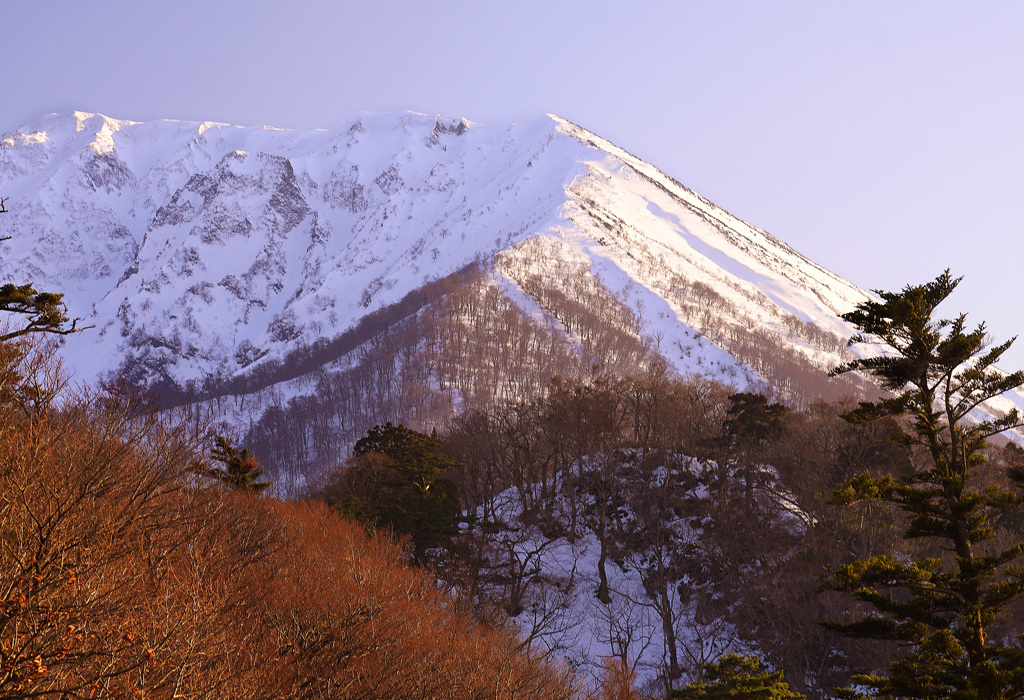 博労座から見た大山