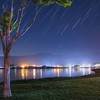 東郷湖の夜