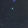ウィルタネン彗星とプレアデス・ヒアデス星団