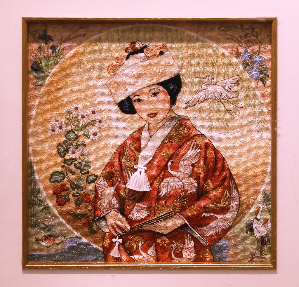刺繍絵画