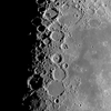 月面中央部クレーター