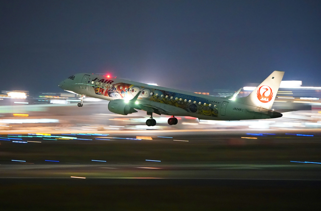 ミニオンJet 出発