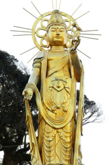 大宝寺の黄金仏