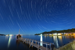 東郷湖の夜