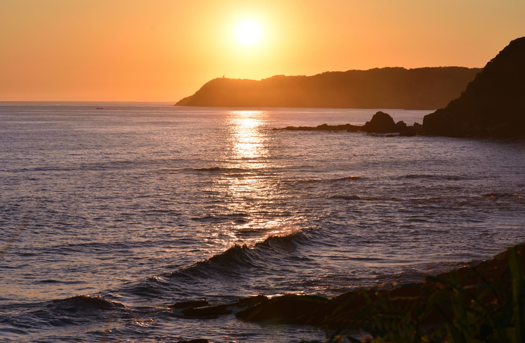 日本海の日の出