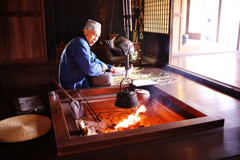 古民家の囲炉裏　Ⅳ