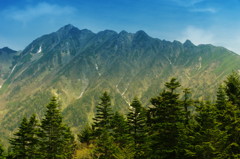 旅写真　穂高連峰