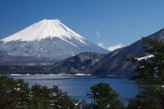 旅写真　本栖湖より