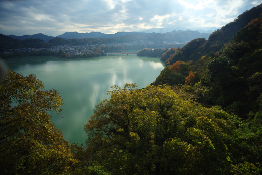 OLDLENS  津久井湖