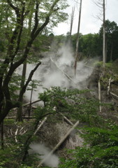 旅写真　大涌谷　Ⅱ